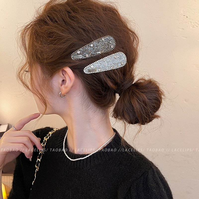 精致闪钻bb夹发夹女2025新款高端