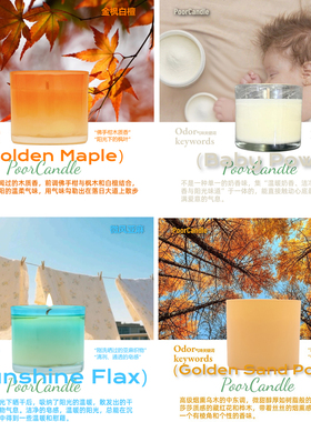 【尝新小彩杯】小破蜡香薰蜡烛100g   天然蜡基 多种香味多场景