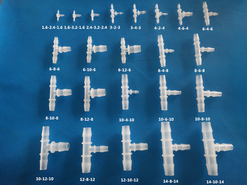 变径三通，三通变径接头，塑料三通接头，软管接头。宝塔塑料接头