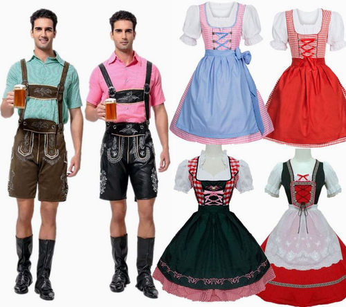 德国慕尼黑啤酒节演出大码女仆装