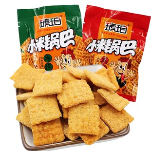 琥珀小米锅巴60小包装8090后怀旧办公室解馋小零食休闲食品小吃