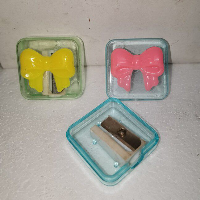 90년대 오래된 재고 향수 계산기 개구리 활 연필깎이 연필깎이 어린이와 학생을 위한 연필깎이