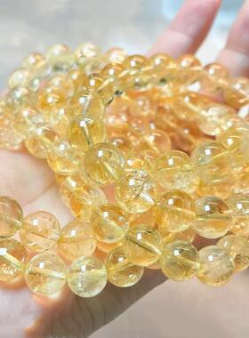 天然黄水晶民族风小清新