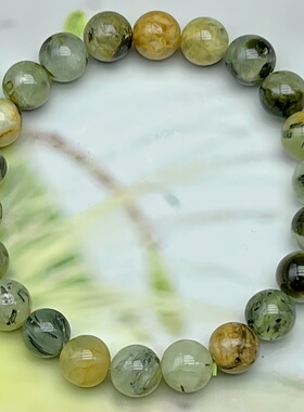 多巴胺葡萄石手链饰品