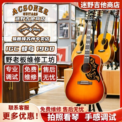 Epiphone蜂鸟1960全单电箱吉他