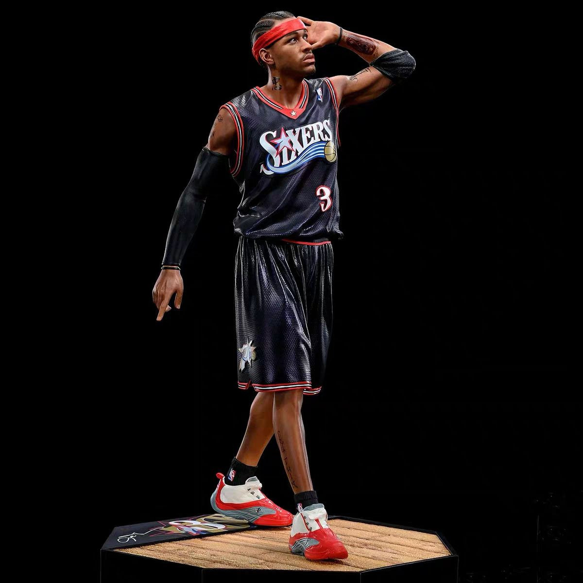 艾弗森NBA球星限量版GK手办