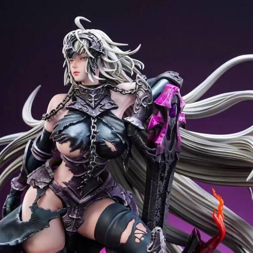 汽水STUDIO圣女黑贞德手办二次元