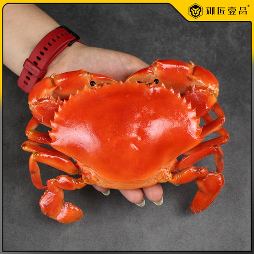 膏蟹模型高仿真海鲜御匠