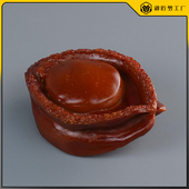 仿真干鲍鱼模型溏心鲍鱼南非干鲍模具假海鲜干货滋补装 饰道具