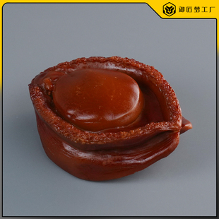 仿真干鲍鱼模型溏心鲍鱼南非干鲍模具假海鲜干货滋补装饰道具