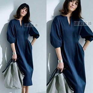 2026新款连衣裙女春夏 面料超好 收腰显瘦 时尚通勤OL白领上班族