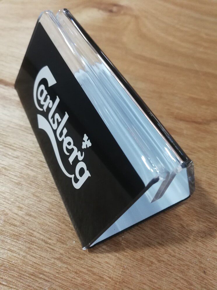 嘉士伯亚克力餐厅牌起透明亚克力丝印亚克力热弯亚克力工艺品