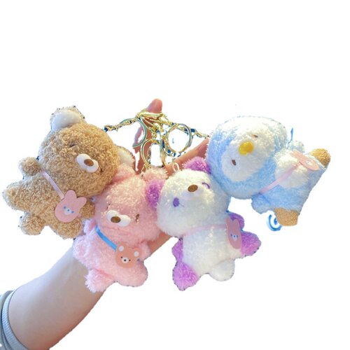 超萌幼稚园动物玩偶毛绒挂件儿童节礼物花束公仔精品爪机娃娃礼物