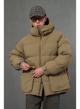 ABBOZZO｜大地色系宽松重磅棉服