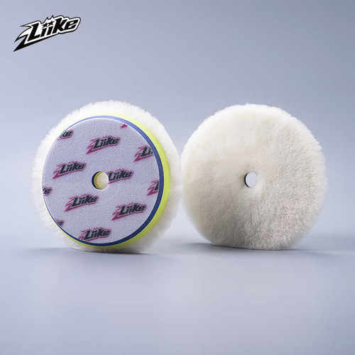 liike海绵盘DA震抛系统专属漆面汽车羊毛抛光盘5寸 6寸羊毛抛光盘