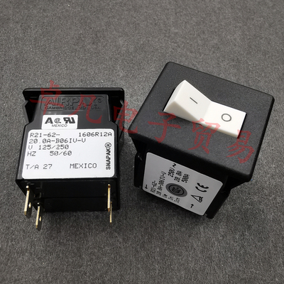 墨西哥产 埃伯斯 AIRPAX R21-62-20,0A-B06IV-V 断路器开关 20A