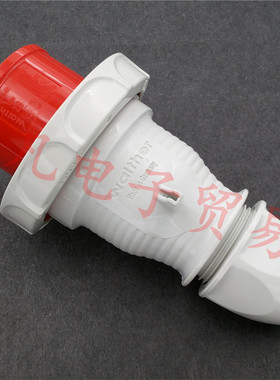 德国产 Walther 工业插头连接器 32A 5P 5芯 400V 239  IP67防水