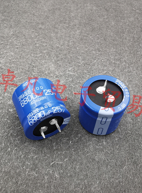 美国产 SPRAGUE 6800uF 25VDC 思碧 轴向电解电容 VISHAY  80D
