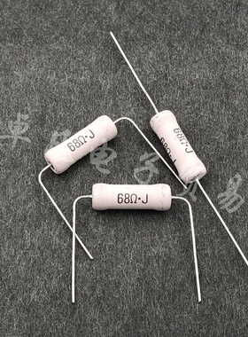 日本产 KOA MOSX5 68R 5W 68欧 铜脚 金属氧化膜电阻