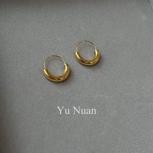 YUNuan予暖U形空间极简耳环