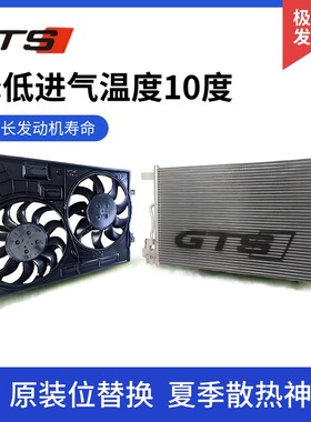 GTS大众CC迈腾GTI高尔夫7途观S3凌渡A3奥迪800瓦改装大功率电子扇