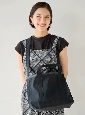 现货 新版L.L.BEAN 时尚百搭帆布刺绣 多用 斜跨单肩手提包llbean