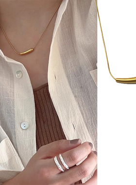 钛钢锁骨链简约百搭网红项链