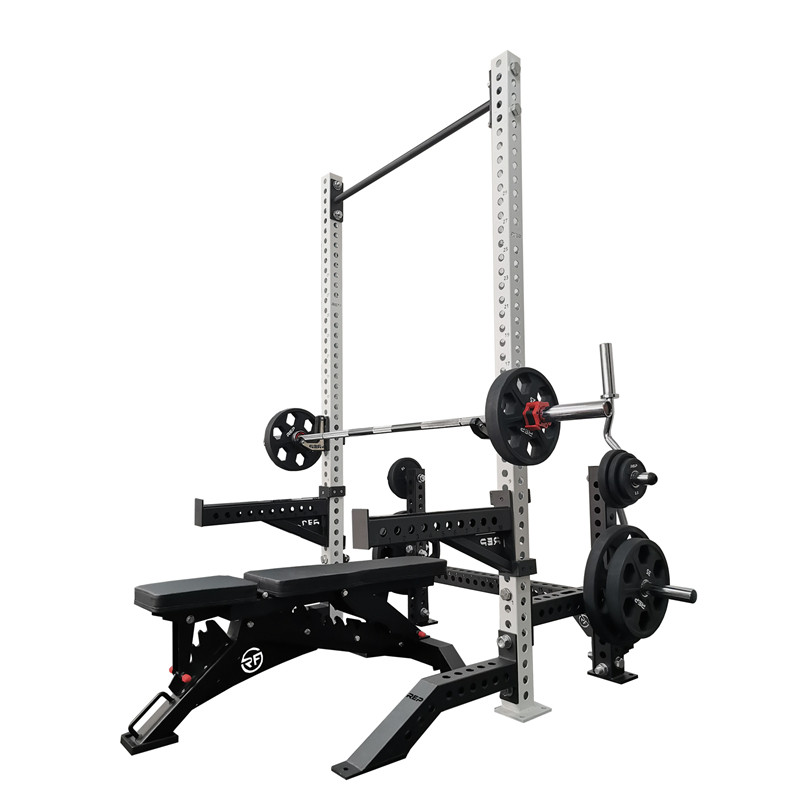 REPFORCE 双立柱开放架 深蹲架 卧推架商用室内组合力量训练器械