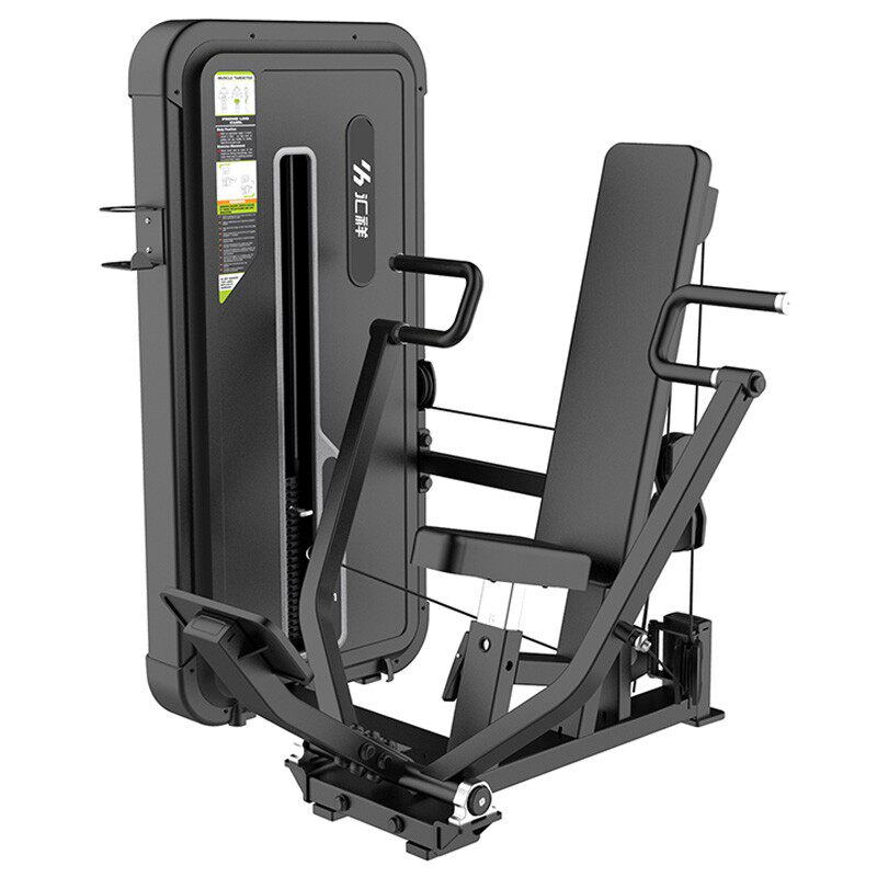 汇祥5系列商用局部型坐式伸曲腿推胸举肩转体腰背肌训练力量器械