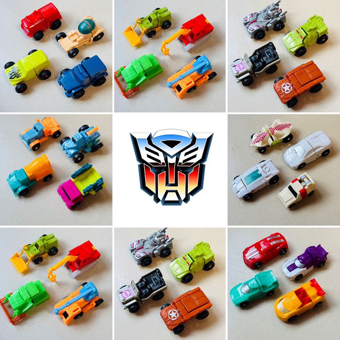 鹊城百货-迷你变形金刚极小变形霸天虎-城市破坏者-行动队-PH