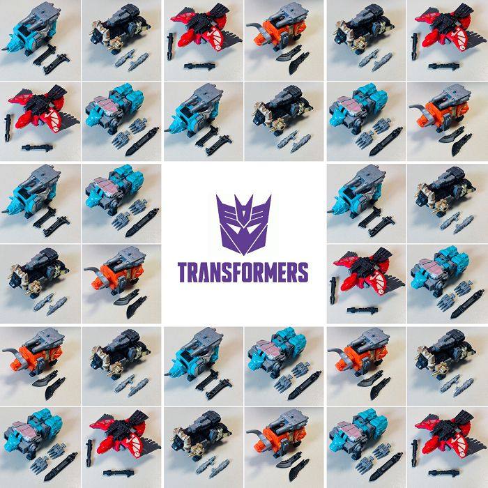 鹊城百货-变形金刚-巨狰狞-冲云霄-霸天虎狂派-标准版-11厘米左右