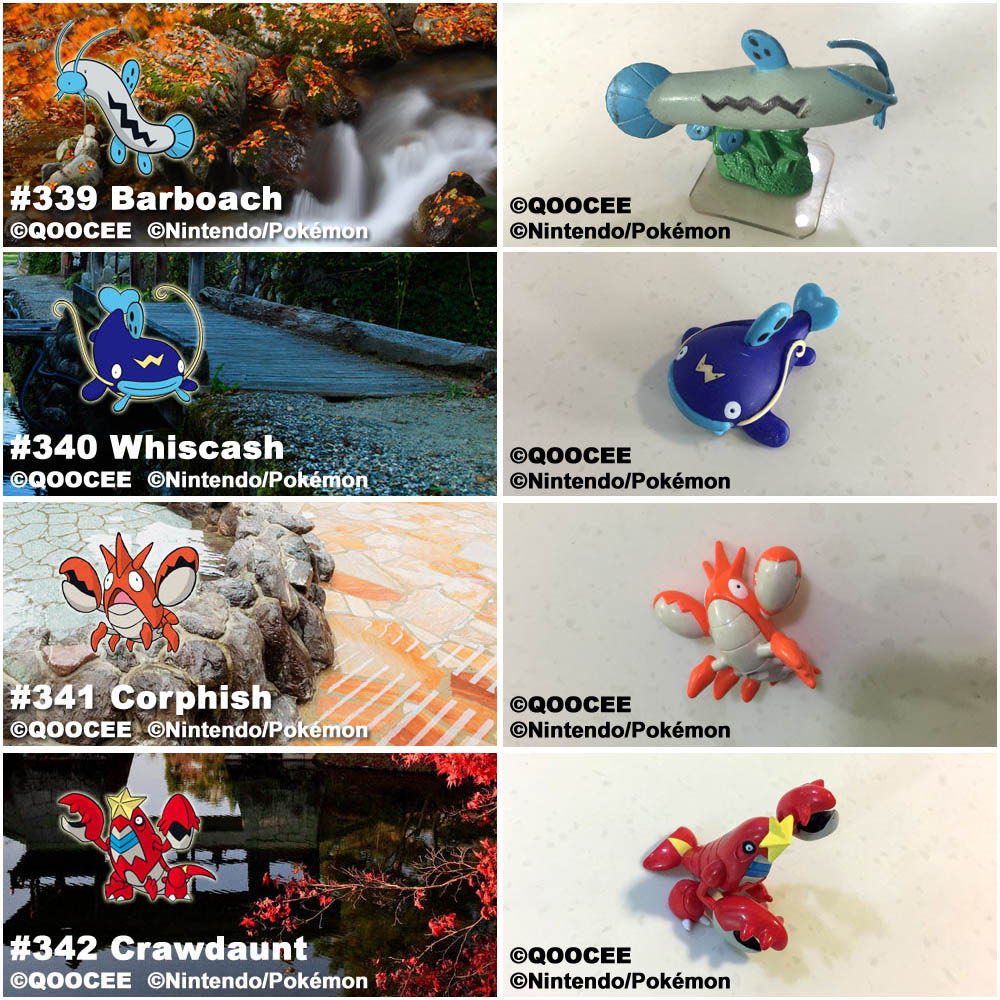 鹊城口袋妖怪-宠物小精灵福袋-泥泥鳅-鲶鱼王-龙虾小兵-铁螯龙虾