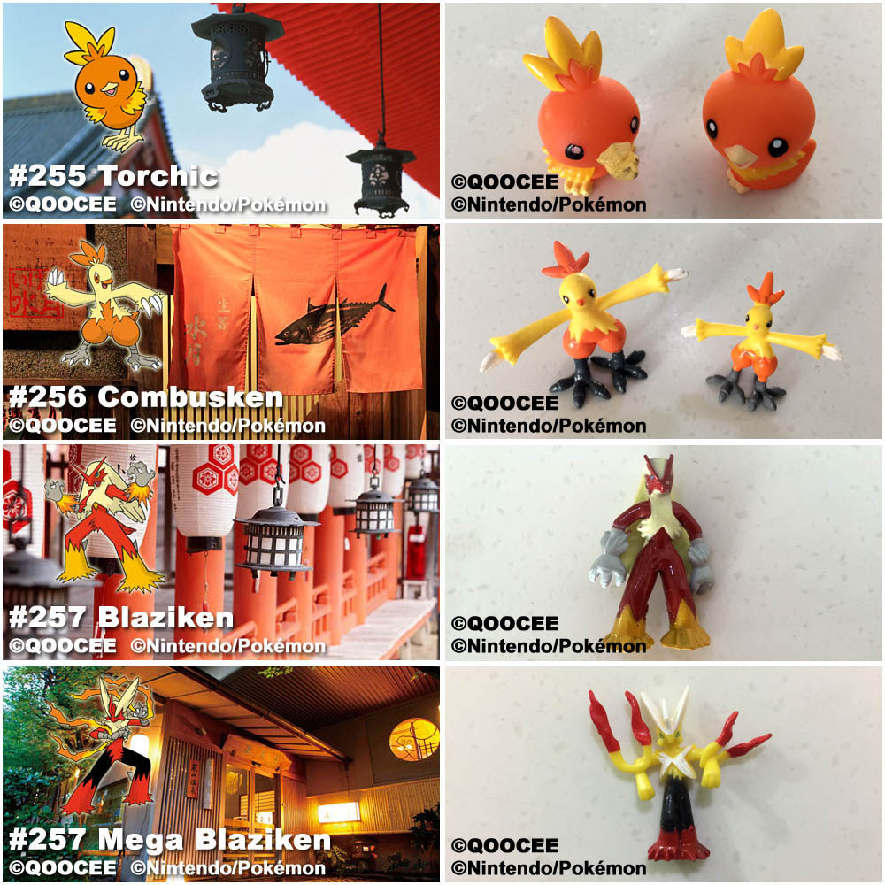 鹊城口袋妖怪-宠物小精灵福袋-火稚鸡-力壮鸡-火焰鸡-Mega火焰鸡