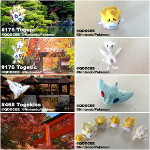 鹊城口袋妖怪-宠物小精灵福袋-波克比-波克基古-波克基斯