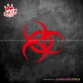 6cm Reflective Red (Single Sheet)