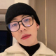 黑框眼镜男近视可配度数超轻大框显瘦防蓝光素颜神器平光眼睛框潮