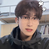 文艺半框眼镜可配度数理工男防蓝光抖音网红同款 平光斯文框架眼睛