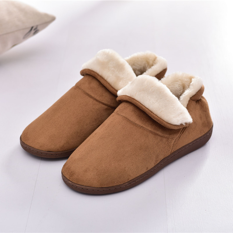 冬季棉拖鞋防水厚底居家保暖