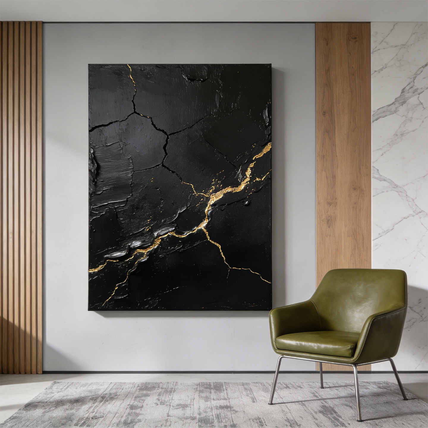 原创手绘油画大芬村简约现代抽象艺术装饰画玄关客厅立体肌理高级