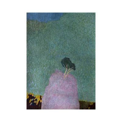 艺作物纯手绘油画《独树