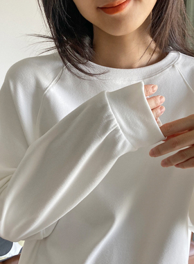 中长款德绒叠穿打底衫女款加绒加厚长袖上衣女秋冬新款上衣体恤衫