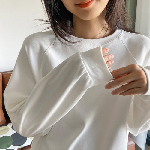 中长款德绒叠穿长袖打底衫女厚款