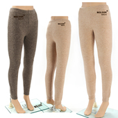 蒙古国进口男女纯羊毛裤 轻柔暖不勒腿不臃肿蒙古戈壁羊绒打底裤