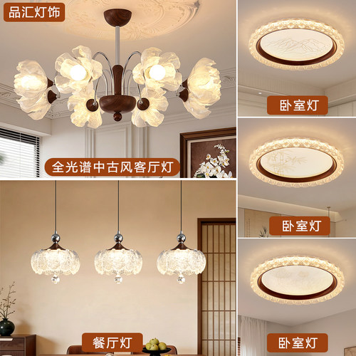 中山新款法式中古风高端全屋灯具