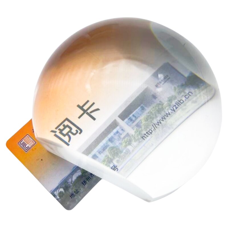 思多美3.5倍/4倍双侧平面镇纸放大镜高清高透半球镜助视器692系列