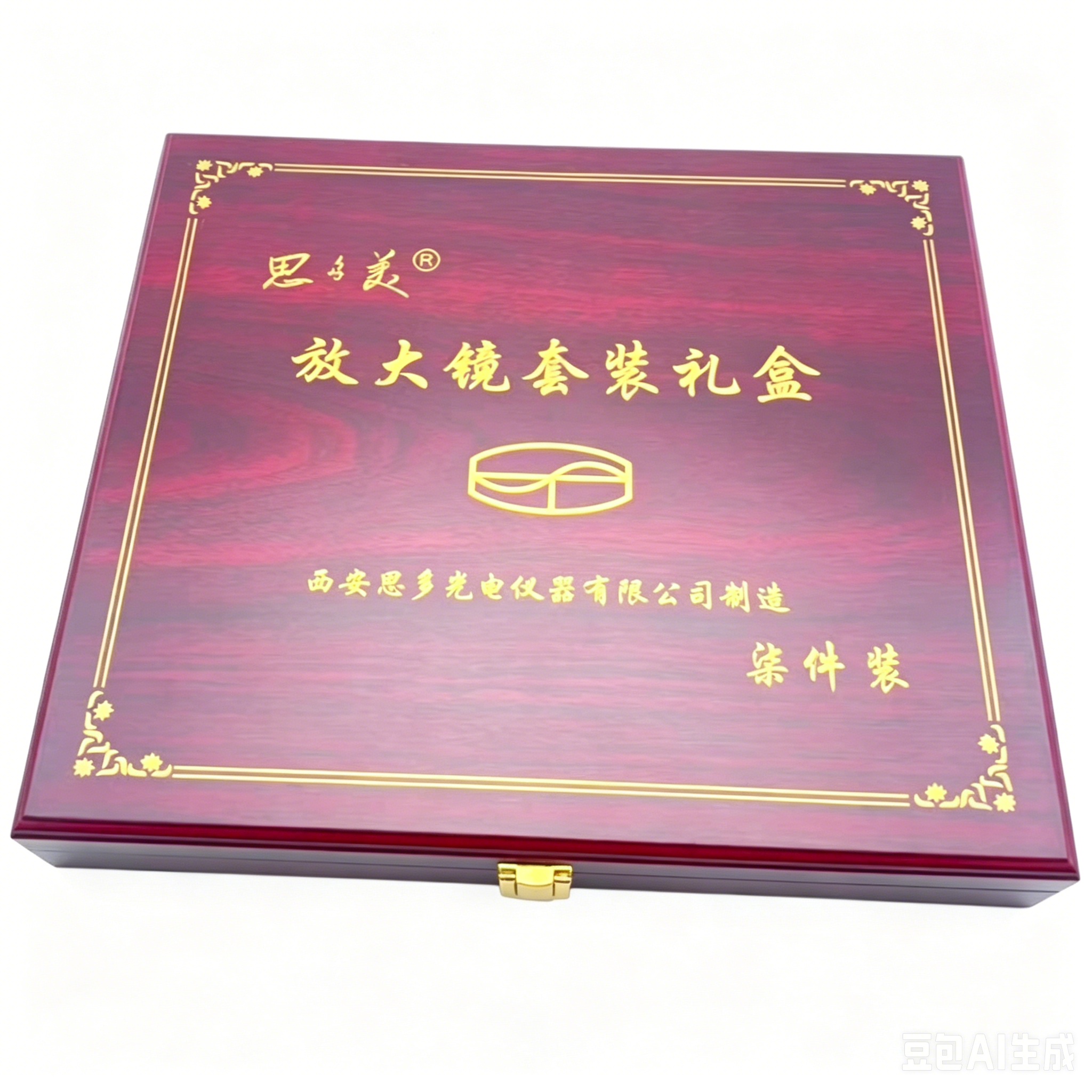 思多美七件套礼盒放大镜 精致木盒套装 送礼佳品敬老节 7902
