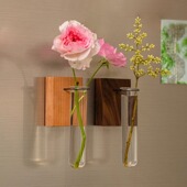 沁园春创意壁挂试管花瓶个性 饰摆件 水培花束插花器家居客厅墙面装