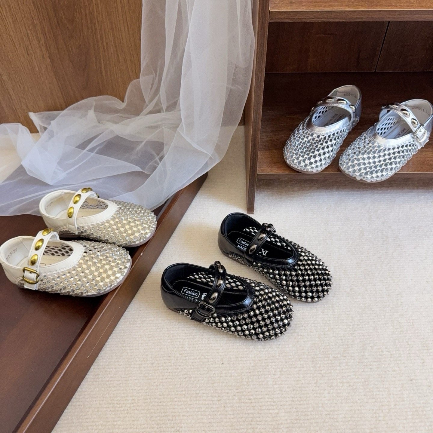 2026新品～女宝宝皮鞋复古风勃肯鞋真皮小皮鞋女童豆豆鞋软底鞋子,童鞋/婴儿鞋/亲子鞋,皮鞋,淘宝优惠券,粉丝福利购,淘宝优惠卷