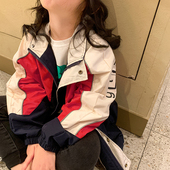 菲菲 洋气网红连帽上衣 春装 衣柜女童外套2020春秋新款 中大童韩版