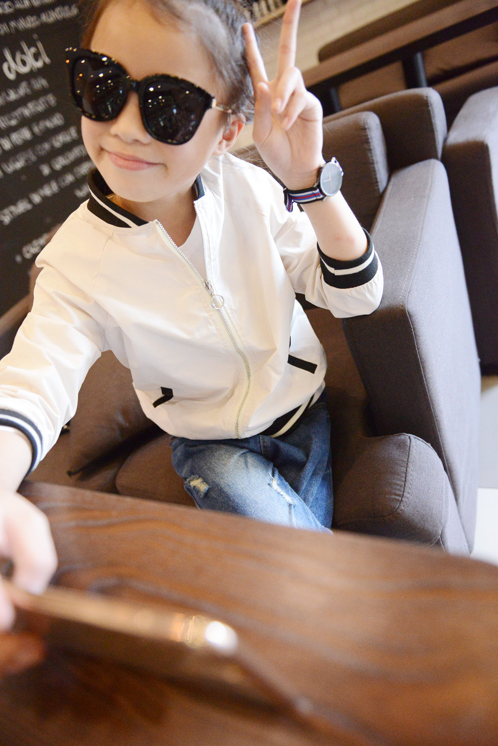 Blouson pour fille - Ref 2158226 Image 4